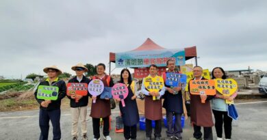 清明掃墓更便利　五結鄉四大公墓設6處便民服務站